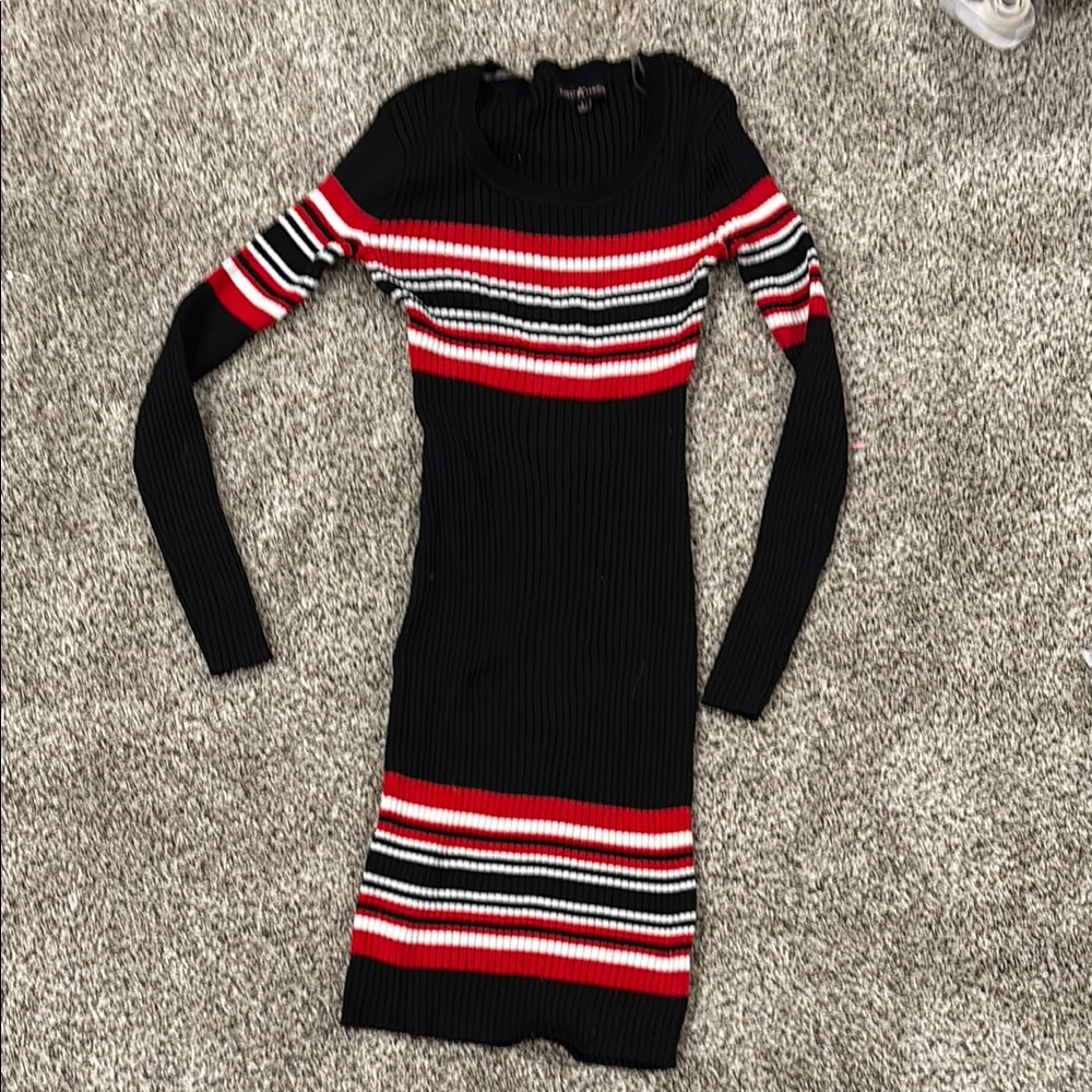 Almost Famous Black Knit Dress